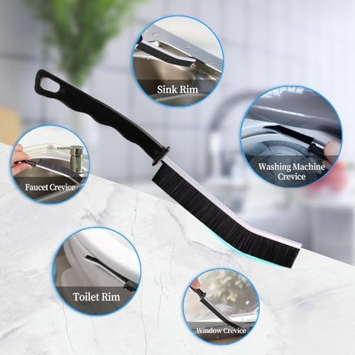 2Pcs Crevice Cleaning Brush Scrub Grout Cleaning Supplies Tools (Style 2) - Image 4