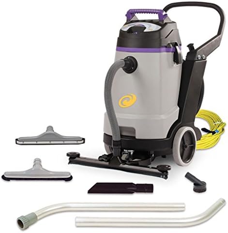 ProTeam Wet Dry Vacuums, ProGuard 20, 20-Gallon Commercial Wet Dry Vacuum Cleaner with Tool Kit and Front Mount Squeegee by ProTeam