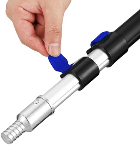 Bates- Telescopic Extension Pole, 12 Ft, Aluminum Alloy, Sturdy Multi-Purpose Extension Pole with Flip-Lock Design for Painting, Dusting and Cleaning - Image 6