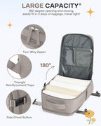Large Travel Backpack - Carry On Flight Approved Mochila De Viaje - 18x14x8 Inches - Personal Item Travel Bag for Men & Women - Image 5