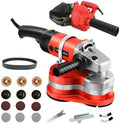 Industrial 2800W Concrete Grinding and Polishing Machine, 3-Head Electric Diamond Grinder with 8” Coverage, 6 Adjustable Speeds, for Professional Concrete, Stone, Marble, and Metal 02 by Unknown