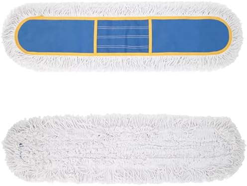 36" Commercial Dust Mop Replacement Heads,2 Pack Reusable Dust Mop Pads by KeFanta