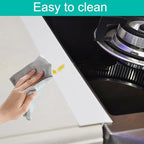 Stove Gap Covers 25 Inch Foldable Side Silicone Gap Filler 2 Pack White - Image 7