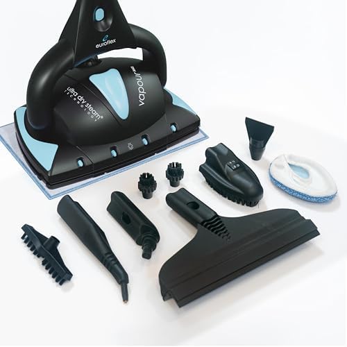 Euroflex Vapour Pro Steam Mop & 20-Piece All in One Portable Steam Cleaner - Image 6