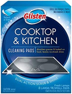 Glisten GC0608T Cooktop & Kitchen Cleaning, 8 Large/16 Small Pads Per Box, 5 Pack - Image 2