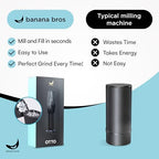 OTTO One-Touch Automatic Spice Mill - USB Rechargeable - Black - Image 6