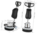 17" Commercial Floor Scrubber Machine with 3 Brushes, Floor Buffer Machine - Image 2