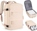 coofay Large Carry On Backpack Flight Approved Personal Item Travel Backpack For Women Airline Approved Waterproof Sports Luggage Backpack Casual Daypack Small Hiking Backpack by coofay