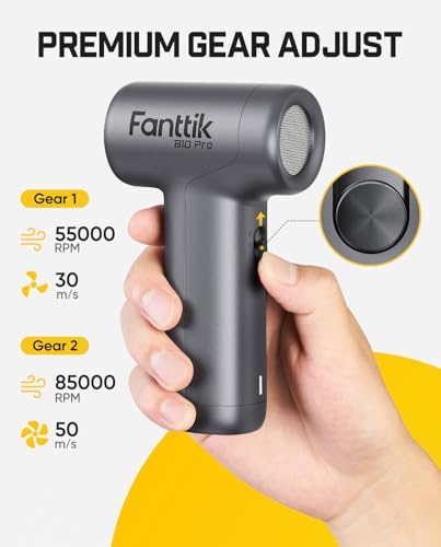 Fanttik B10 Pro Electric Air Duster (Sliver) - Image 3