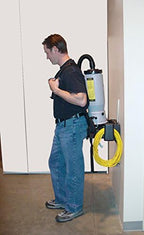 ProTeam Vacuum Station, Wall-Mounted Vacuum Station Holds Backpack or Hip Style Tools and Accessories and Provides Easy Slip-On / Slip-Off Capabilities for Backpack Operators - Image 2