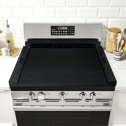 GASHELL Noodle Board Stove Cover with Handles for Electric, Gas Stove Top by GASHELL