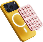 OCTOBUDDY Magnet - Dual Magnetic & Suction Phone Mount - Chalk Pink by OCTOBUDDY