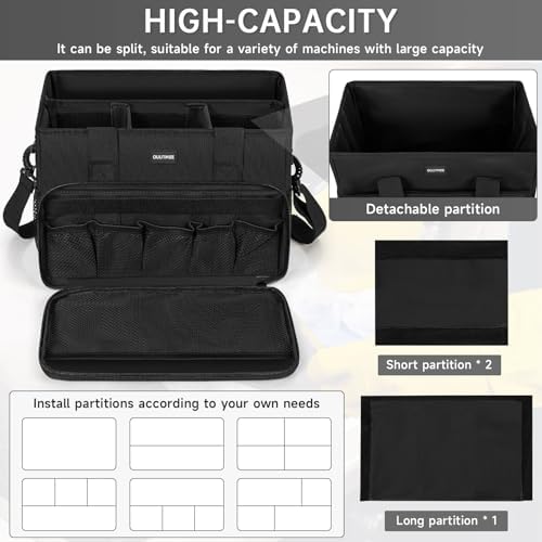 Steam Cleaner Storage Bag, Carrying Case for Bissell SteamShot 39N7V/39N7A - Image 5