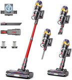 Cordless Vacuum Cleaner, Upgraded 55KPA 650W 70Mins Stick Vacuum with Hurricane Mode, Self-Standing, Touch Screen, 1.8L Dust Cup, Anti-tangle Wireless Vacumm, Vacuum Cleaners for Home/Pet Hair/Carpets by Uosogi