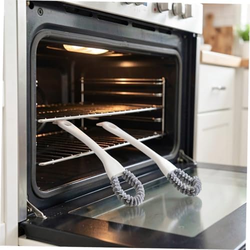 4pcs U Shaped Stovetop Cleaning Brush with Hooked Head - Image 4