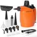TICYACK Handheld Steam Cleaner, 500ML & Continuous Steam, 16 PCS, Orange by VisittheTICYACK
