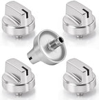 Upgraded WB03X29315 Knob Fit for GE Stove Knobs 5PCS Replacements by Unknown