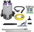 ProTeam Super Coach Pro 6 Commercial Backpack Vacuum with ProLevel HEPA Media Filtration and ProBlade Carpet Tool Kit, 6 Quart, Corded, 107533 by ProTeam