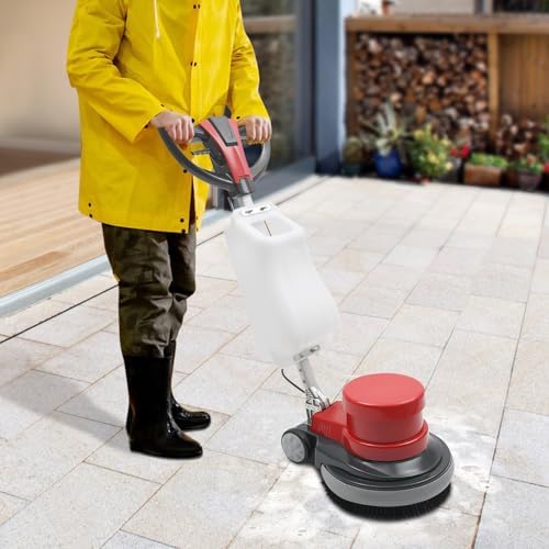 1100W Electronic Floor Cleaning Machine,Multi-Purpose Carpet Cleaning Machine for Home,Commercial Floor Cleaner Machine,Floor Scrubber & Polisher, Large Water Tank, 39FT Long Cord - Image 6
