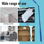 Colingmill 8 Pack Replacement Duster Handles, 3 Ft Extendable, Blue - Image 5
