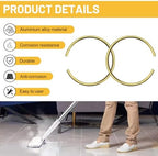 100100 Vacuum Cleaner Attachment Compression Ring Replacement for Proteam Commercial Vacuum Cleaner Alluminum Wand Ring fit for ProTeam Vacuum Wands 10002, 100104, 101338, 106290, 106293, 2pcs - Image 4