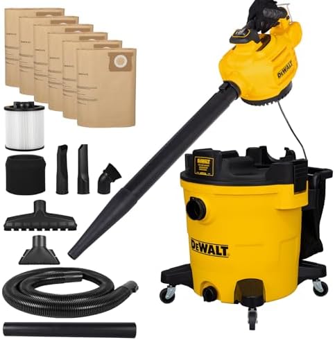DEWALT Shop Vacuum Wet and Dry 12 Gallon 5.5 HP with Detachable Blower by Unknown