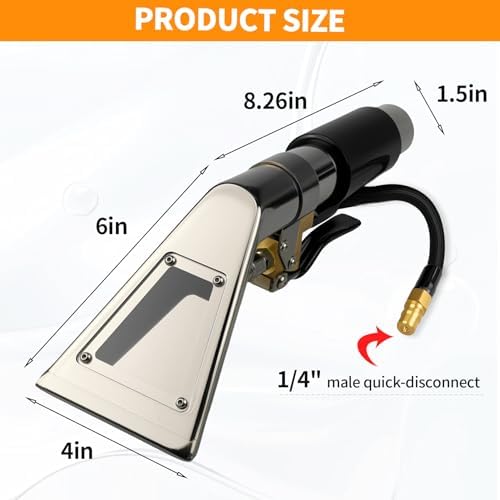 Upholstery Carpet Extractor Wand with Viewing Window for Mytee/Shop Vac - Image 2