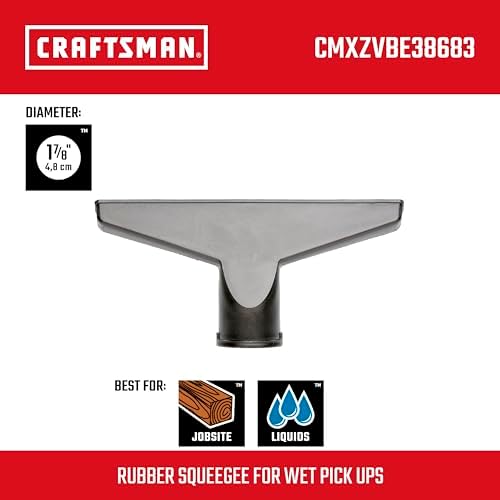 CRAFTSMAN CMXZVBE38683 1-7/8 in. Wet Nozzle Wet Dry Shop Vacuum Attachment - Image 2