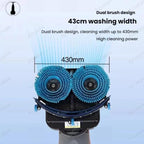 Heavy-Duty Commercial Floor Scrubber Machine, 17in Buffer Polisher - Image 6