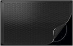 Stove Top Cover for Electric Stove- Range Covers for Electric Stove,Silicone XXL Dish Drying Mat, Glass Cooktop Covers, Flat RV Range top Mats (Black, 36"x21") by Anenva