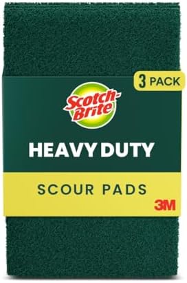 Scotch-Brite Heavy Duty Scouring Pad, 3 Pack by Scotch-Brite