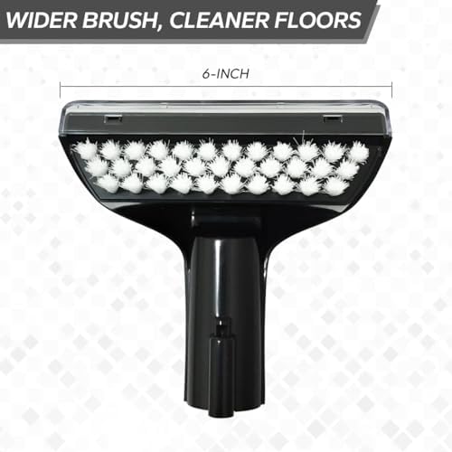 Replacement 6" Tough Stain Brush Tool with Removable Nozzle for Better Cleaning for All Bissell Carpet Cleaner Machines, Including Bissell Little Green Machine - Image 2