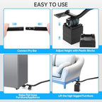 Furniture Lifter Tool, Appliance Lifter, Save 80% Effort, Lift Up to 800 Pounds Heavy Items, Furniture Lifter Jack for Heavy Furniture Appliance, Safely and Easily Lifting Furniture and Appliances - Image 6