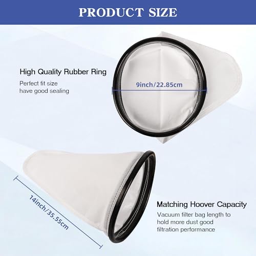 2KE2105000 Filter Bag Replacement Compatible with Hoover Backpack Vacuum - Image 4