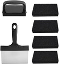 ELGADO Barbecue Oven Barbecue Wire Cleaning Brush BBQ Cleaning Tools teppanyaki scouring pad Nylon Cloth Set by ELGADO