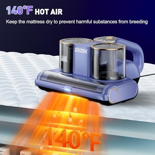 Gxzsk Mattress Vacuum Cleaner, 16kPa Bed Vacuum Cleaner, Handheld Vacuum - Image 4
