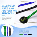 Honoson 9 Pcs Cleaning Scraper Tool Detailing Picks Non Scratch, Multicolor - Image 5
