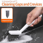 13PCS Window Sill Cleaner Tools - Deep Clean Crevice Cleaning Brush for Window/Door Tracks, Sill, Tile Lines, Kitchen Gunk, Bathroom Counters - Image 4