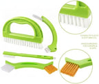 Grout Cleaning Brush Set, 4-Piece Tile Scrubbing Tool Kit for Narrow Gaps and Corners, Durable PP Plastic Crevice Cleaner for Bathroom Shower and Kitchen Backsplash (Set of 4) - Image 6
