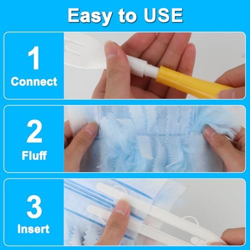 Duster Refill for Cleaning with 2 Handles, Heavy Duty Disposable Duster Kit - Image 6