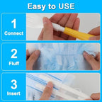 Duster Refill for Cleaning with 2 Handles, Heavy Duty Disposable Duster Kit - Image 6