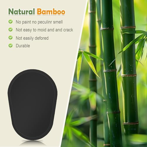 Bamboo Mixer Slider Compatible with Kitchen aid Bowl Lift 5-8 Qt Stand Mixer - Kitchen Countertop Storage Mover Sliding Caddy for Kitchen Aid 5-8 Qt Mixer (5-8 Qt - Black) - Image 2