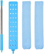 Retractable Gap Duster Cleaner Cleaning Tools with 2 Microfiber Dusting Cloths Washable Duster for Cleaning Under Appliances Furniture Couch Fridge by iHUFeather