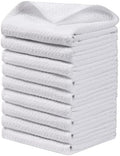 JOYMOOP Microfiber Cleaning Cloth, 9 Piece Set, Medium, White by JOYMOOP