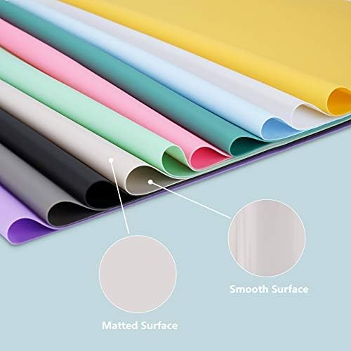 Gartful 25“x17”x0.03“ Silicone Mats for Kitchen Counter, Large Silicone Countertop Protector, Nonskid Heat Resistant Desk Saver Pad, Multipurpose Mat, Placemat, Dark Gray - Image 3