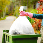 Teivio Large Clear Trash Bags 40-45 Gallon 33 Count 40+ Gal Garbage Bags - Image 4