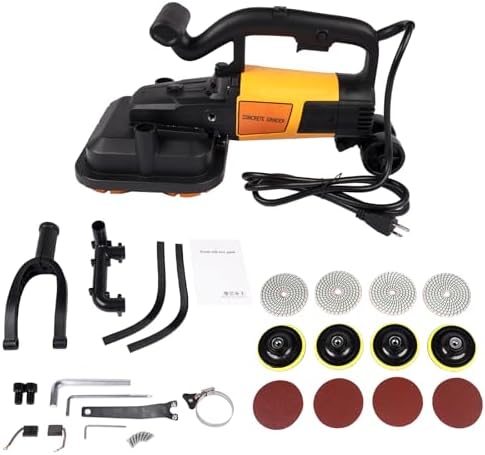 3800W Concrete Grinder 4-Head Electric Diamond Polisher Machine - Image 2