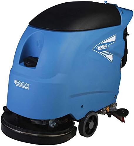Global Industrial Corded Walk-Behind Auto Floor Scrubber, 18" Cleaning Path by GlobalIndustrial