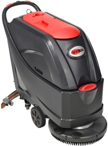 56384813 AS5160T Walk Behind Automatic Scrubber, 20" Brush, 16 gal, Traction Drive, 31" Squeegee, 105 A/H Wet Batteries, 10 Amp Charger by Unknown