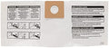 Shop-Vac 9066900 Disposable Filter Bags (3-Pack) by Shop-Vac